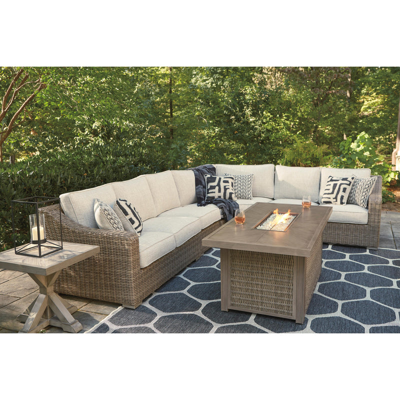  Signature Design by Ashley Beachcroft P791-773 Rectangular Fire Pit Table IMAGE 13