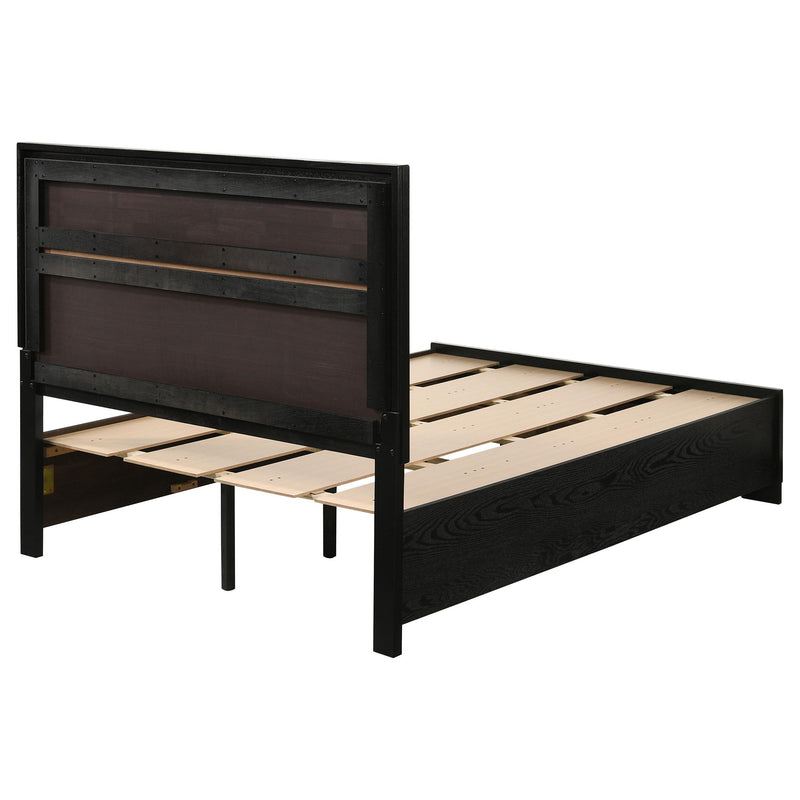 Coaster Furniture Miranda 206361F 51-inch Wood Full Storage Panel Bed - Black IMAGE 8
