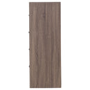 Coaster Furniture Brantford 207045 4-Drawer Bedroom Chest - Barrel Oak IMAGE 4