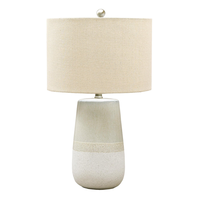  Signature Design by Ashley Shavon L100724 Ceramic Table Lamp IMAGE 1