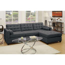 Poundex Fabric 2 pc Sectional F7587 IMAGE 1