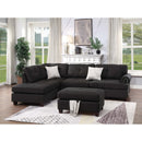 Poundex Fabric 3 pc Sectional F6415 IMAGE 1