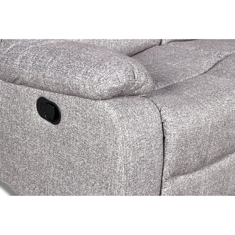 New Classic Furniture Granada Reclining Fabric and Leather Look Sofa U1598-30-AGY IMAGE 7