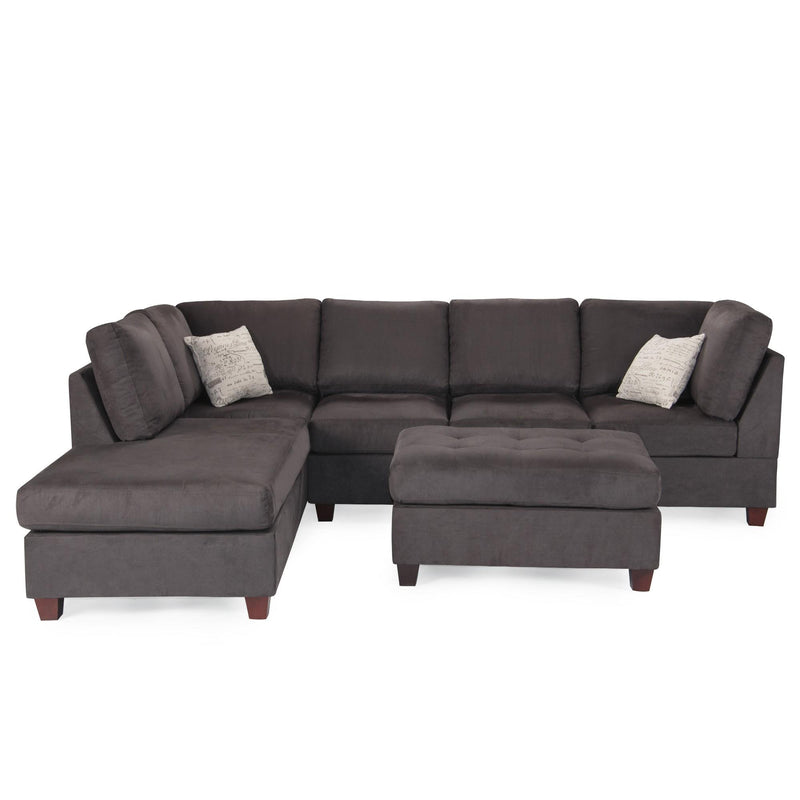 Poundex Fabric 3 pc Sectional F6423 IMAGE 2