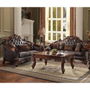 Acme Furniture Vendome II Stationary Polyurethane Sofa 53130 IMAGE 2