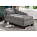 Poundex Fabric Chaise F1674 IMAGE 2