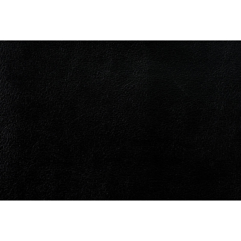 Homelegance Barrington Leather Look Ottoman 8378BLK-4 IMAGE 4