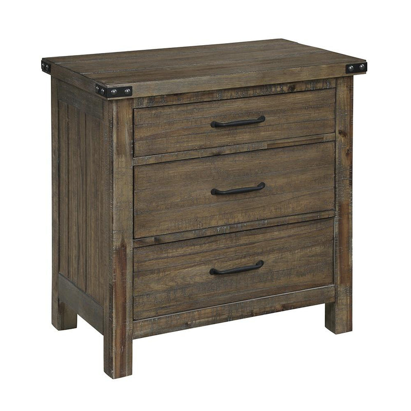 New Classic Furniture Galleon 3-Drawer Nightstand B1111-040 IMAGE 2