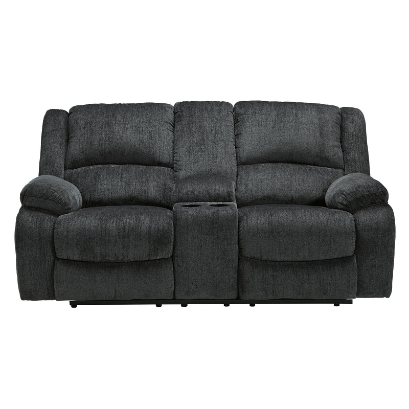  Signature Design by Ashley Draycoll 7650494 Double Reclining Loveseat with Console IMAGE 1