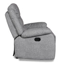 New Classic Furniture Granada Glider Fabric and Leather Look Recliner U1598-13-AGY IMAGE 6
