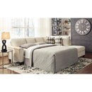 Signature Design by Ashley Abinger 83904S4 2 pc Sleeper Sectional with Chaise IMAGE 5