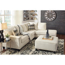 Signature Design by Ashley Abinger 83904S4 2 pc Sleeper Sectional with Chaise IMAGE 6