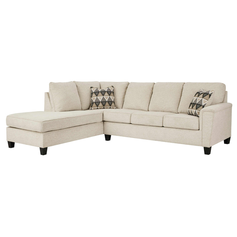 Signature Design by Ashley Abinger 83904S3 2 pc Sleeper Sectional with Chaise IMAGE 1