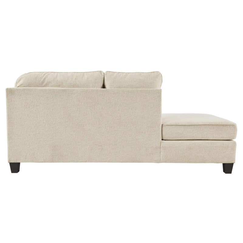 Signature Design by Ashley Abinger 83904S3 2 pc Sleeper Sectional with Chaise IMAGE 2