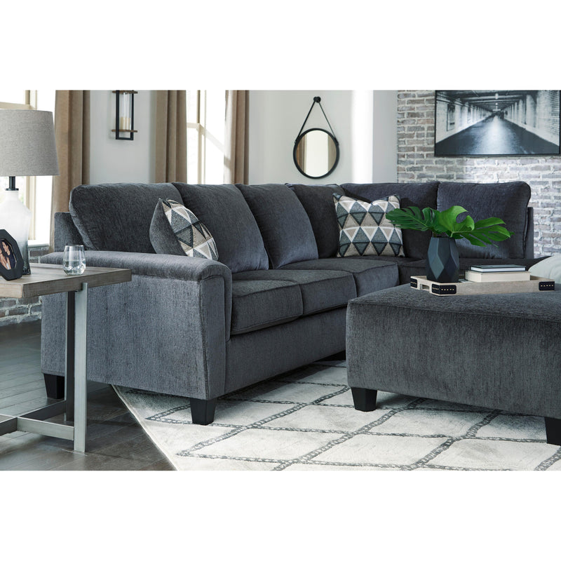 Signature Design by Ashley Abinger 83905S4 2 pc Sleeper Sectional with Chaise IMAGE 5