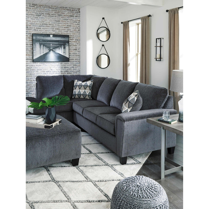 Signature Design by Ashley Abinger 83905S3 2 pc Sleeper Sectional with Chaise IMAGE 6