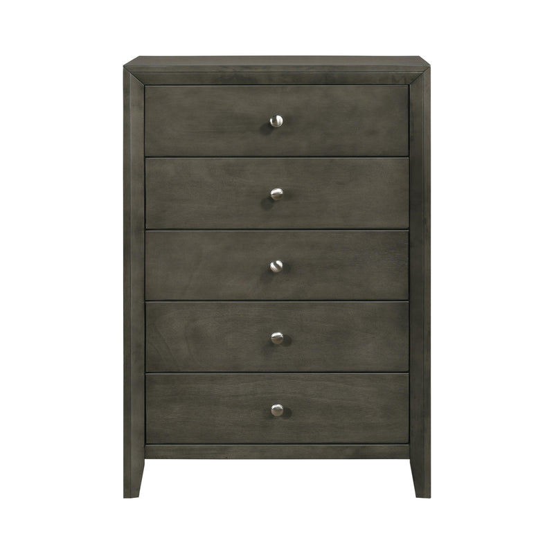 Coaster Furniture Serenity 5-Drawer Chest 215845 IMAGE 2
