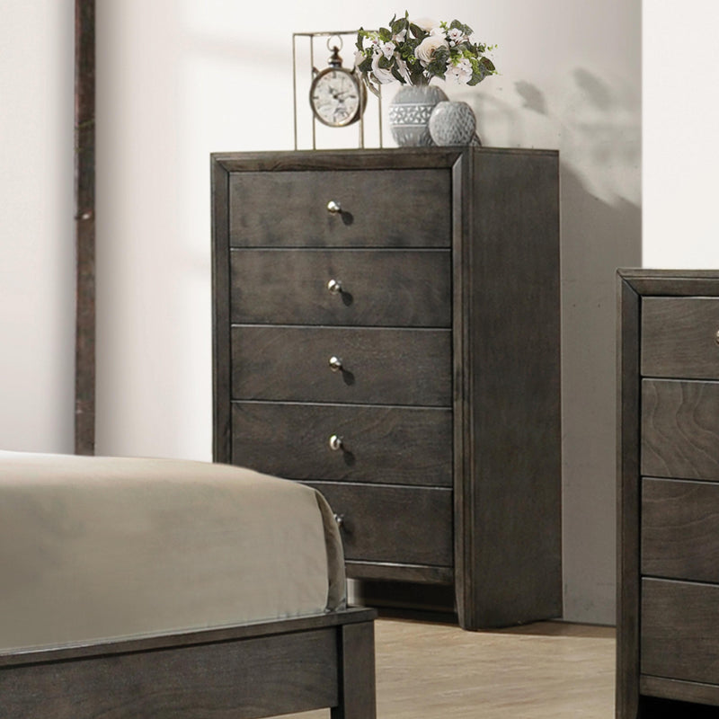 Coaster Furniture Serenity 5-Drawer Chest 215845 IMAGE 6