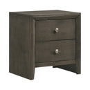 Coaster Furniture Serenity 2-Drawer Nightstand 215842 IMAGE 1