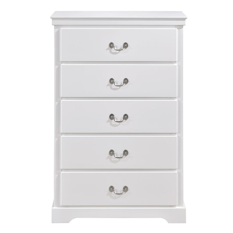 Homelegance Seabright 5-Drawer Chest 1519WH-9 IMAGE 1