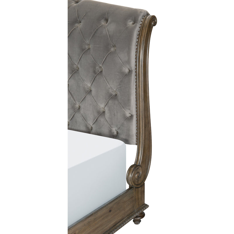 Homelegance Rachelle California King Upholstered Sleigh Bed 1693K-1CK* IMAGE 3