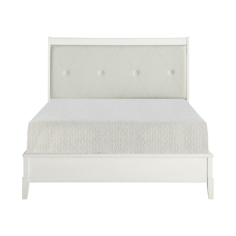 Homelegance Cotterill Queen Upholstered Panel Bed 1730WW-1* IMAGE 1