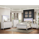 Homelegance Alonza King Upholstered Panel Bed 1845KLED-1EK* IMAGE 5