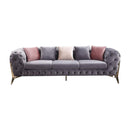 VIG Furniture Divani Casa Seward Stationary Fabric Sofa Divani Casa Seward 75610 Sofa - Grey IMAGE 1