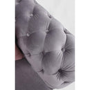 VIG Furniture Divani Casa Seward Stationary Fabric Loveseat Divani Casa Seward 75610 Loveseat - Grey IMAGE 2