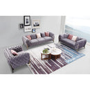 VIG Furniture Divani Casa Seward Stationary Fabric Chair Divani Casa Seward 75610 Chair - Grey IMAGE 5