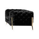 VIG Furniture Divani Casa Sheila Stationary Fabric Chair Divani Casa Sheila 75345 Chair - Black IMAGE 1