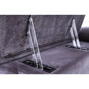 VIG Furniture Divani Casa Trisha Stationary Fabric Chair Divani Casa Trisha 74334 Chair - Grey IMAGE 3