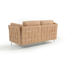 VIG Furniture Estro Salotti Jenny Stationary Leather Loveseat Estro Salotti Jenny 70634 Loveseat - Africa Terra Cat IMAGE 2