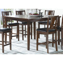 New Classic Furniture Square Dixon Counter Height Dining Table D1426-12 IMAGE 1