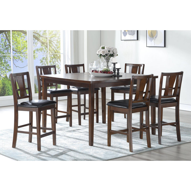 New Classic Furniture Square Dixon Counter Height Dining Table D1426-12 IMAGE 2