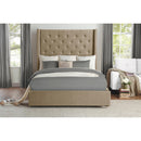 Homelegance Fairborn California King Upholstered Platform Bed 5877KBR-1CK* IMAGE 4
