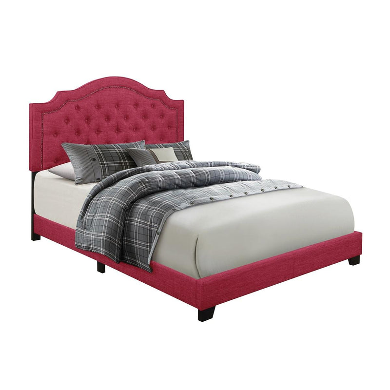 Homelegance Queen Upholstered Bed SH255PNK-1 IMAGE 2