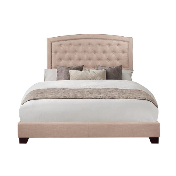Homelegance Queen Upholstered Bed SH275BGE-1 IMAGE 1