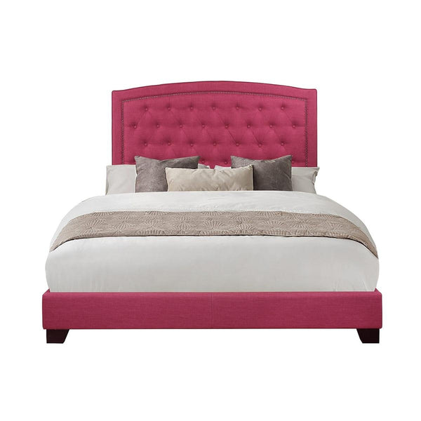 Homelegance Queen Upholstered Bed SH275PNK-1 IMAGE 1