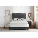 Homelegance Full Upholstered Bed SH276FDGR-1 IMAGE 3