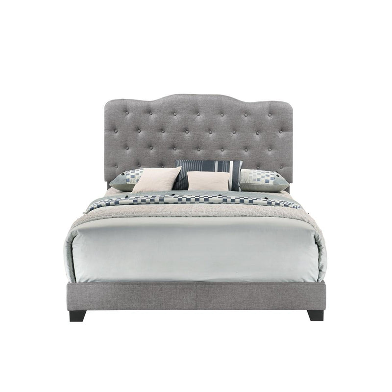 Homelegance Queen Upholstered Bed SH276GRY-1 IMAGE 1