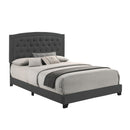 Homelegance Queen Upholstered Bed SH277DGR-1 IMAGE 2