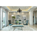 Coaster Furniture Beaufort Dining Table with Glass Top and Pedestal Base 109451 IMAGE 5