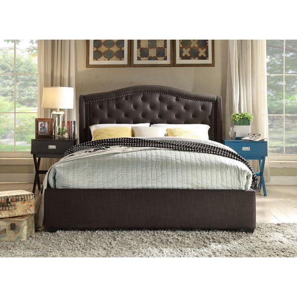 Homelegance King Upholstered Bed SH282KCH-1/SH285KCH-3 IMAGE 1