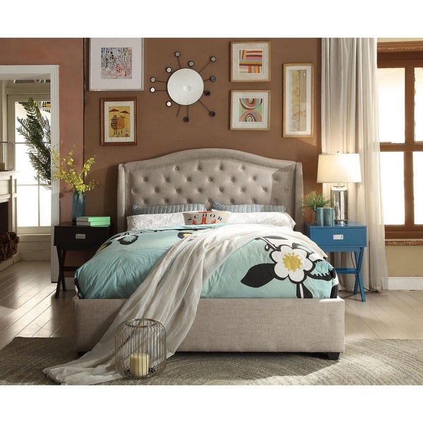 Homelegance King Upholstered Bed SH282KBE-1* IMAGE 1