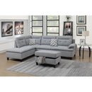 Poundex Fabric 3 pc Sectional F6589 IMAGE 1