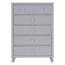 Homelegance Wellsummer 5-Drawer Chest 1803GY-9 IMAGE 1
