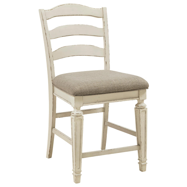 Signature Design by Ashley Realyn D743-124 Upholstered Barstool IMAGE 1