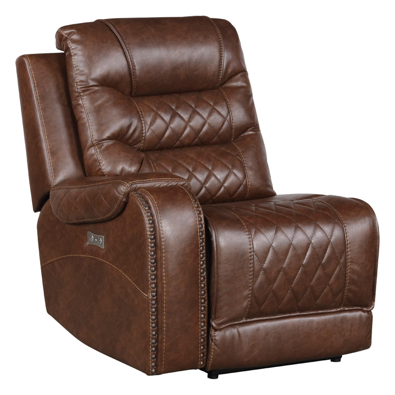 Homelegance Putnam Power Reclining Fabric 6 pc Sectional 9405BR*6LRRR IMAGE 14