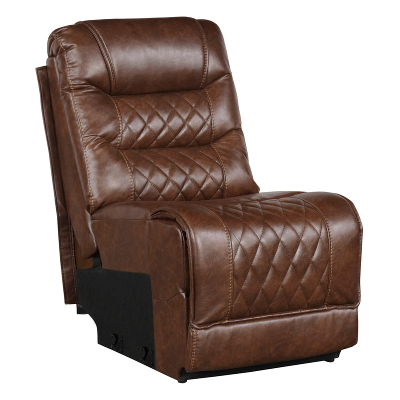 Homelegance Putnam Power Reclining Fabric 6 pc Sectional 9405BR*6LRRR IMAGE 6